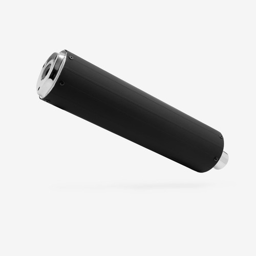 Exhaust silencer black 500mm - black,