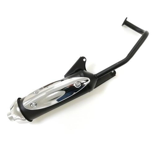 Silencer exhaust black - exhaust, chrome