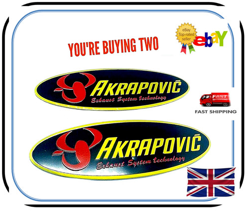 Akrapovic exhaust sticker - exhaust,