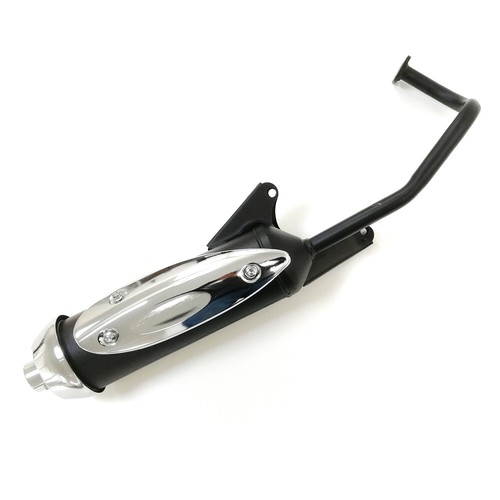 Silencer exhaust black chrome - exhaust,