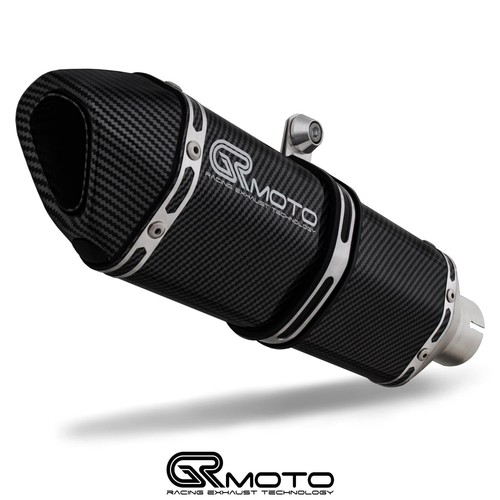 Carbon exhaust slip 51mm - carbon,