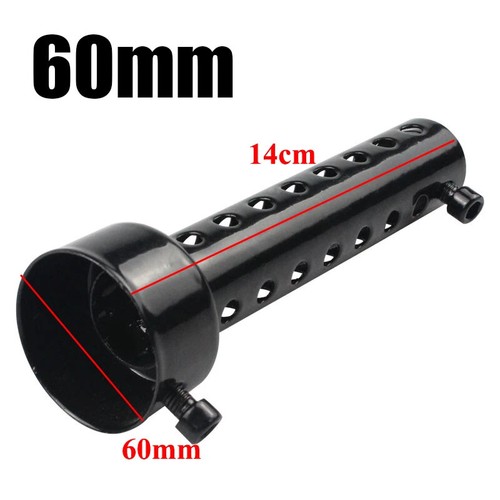 60mm black motorcycle - 60mm, exhaust